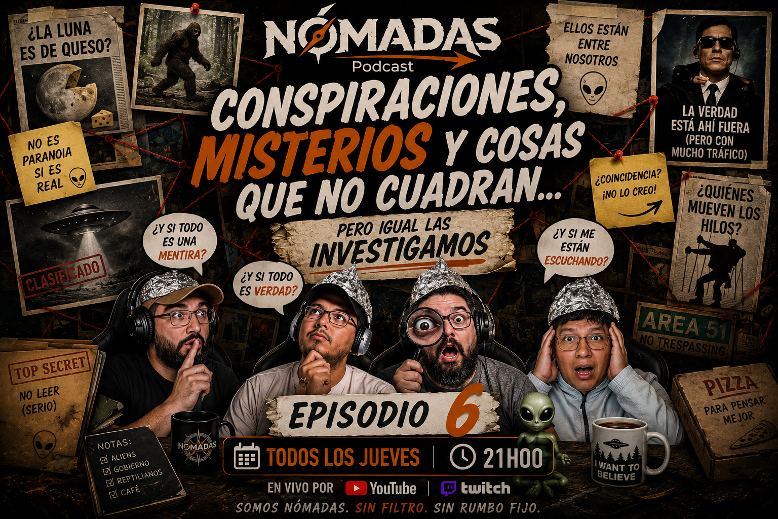 Las teorías que empiezan a dar miedo - Nomadas Podcast Ep 6